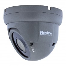 CHD-D1-G - 2 MegaPixel IP camera met PoE - Grijs