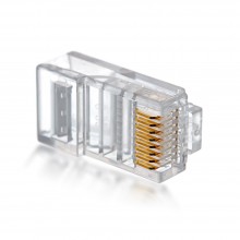 RJ45 krimp connector voor UTP kabel - Unshielded