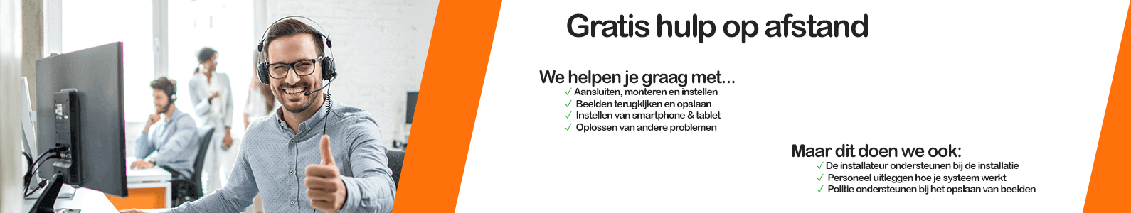 Gratis hulp op afstand