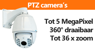 PTZ camera's tot 5 MegaPixel